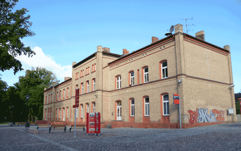 Bahnhofsgebäude von Müncheberg